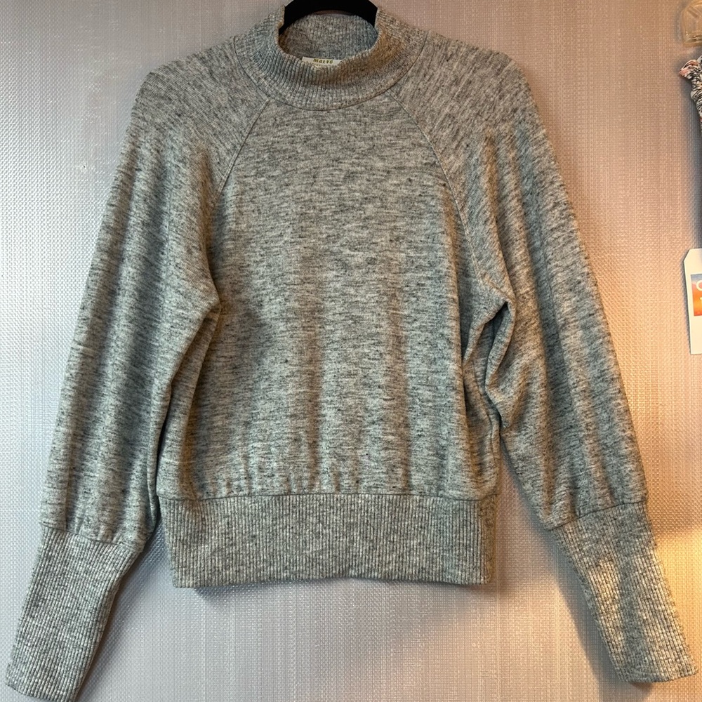 Maeve by Anthropologie Laney Gray Cowl Neck Sweater XS